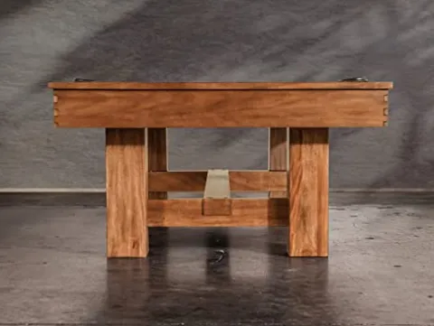 Empire USA Nixon Billiards Presli Slate Billiard Pool Table Native Acacia