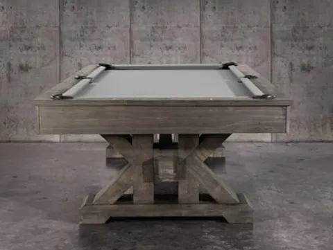 Empire USA Nixon Billiards Jasper Slate Pool Table 8 ft Weathered Slate