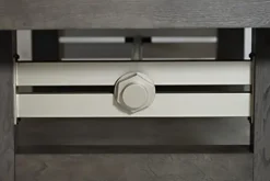 Empire USA Nixon Billiards – Bryant Slate Billiard Pool Table Grayson Grey (Metal Leg)