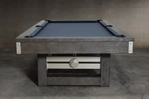 Empire USA Nixon Billiards – Bryant Slate Billiard Pool Table Grayson Grey (Metal Leg)