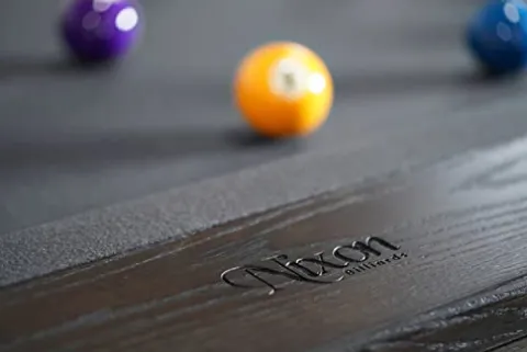 Empire USA Nixon Billiards Kai Slate Pool Table 8ft Waxed Brown