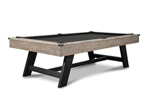 Empire USA Nixon Billiards Hunter Slate Pool Table Antique Metal Leg 8 ft