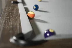 Empire USA Nixon Billiards Hunter Slate Pool Table Antique Metal Leg