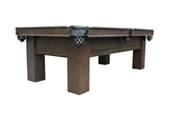 Empire USA Plank & Hide – Elias Billiard Pool Table (w/Drawer) Shadow Grey