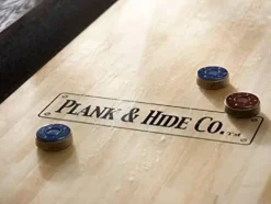 Empire USA Plank & Hide – Fulton Shuffleboard Table (14′) Black