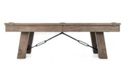 Empire USA Plank & Hide – Isaac Billiard Pool Table (8′) Silvered Ash