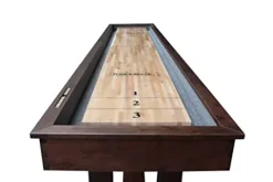 Empire USA Plank & Hide – Lucas Shuffleboard Table (12′) Nutmeg