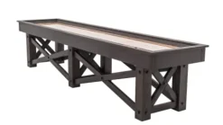 Empire USA Plank & Hide – McCormick Shuffleboard Table (14′) Smokehouse