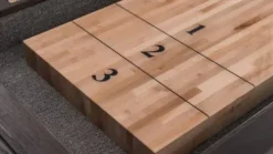 Empire USA Plank & Hide – McCormick Shuffleboard Table (14′) Smokehouse