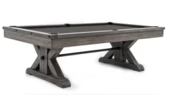 Empire USA Plank & Hide – Otis Billiard Pool Table Weathered Grey 8′