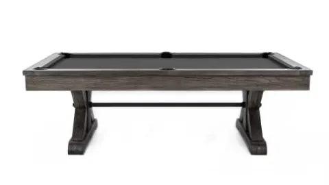 Empire USA Plank & Hide – Otis Billiard Pool Table Weathered Grey 8′