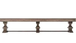 Empire USA Plank & Hide Beaumont Shuffleboard Table (14′) Silvered Oak