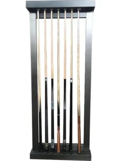 Empire USA Steel Wall Rack for Pool Tables Gunmetal Grey