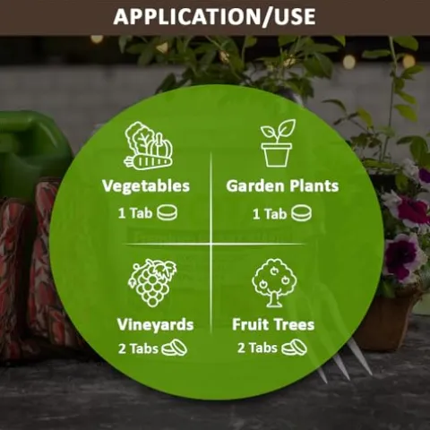 Envelor GROTAB 3-in-1 Plant Food Tablets 1500 Tabs Natural Fertilizer for Indoor Outdoor Plants