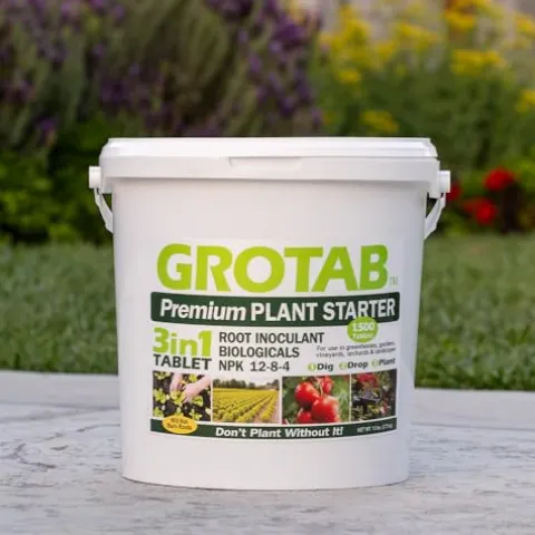 Envelor GROTAB 3-in-1 Plant Food Tablets 1500 Tabs Natural Fertilizer for Indoor Outdoor Plants