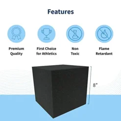 Envirolite Foam Cubes Black