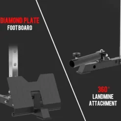 EonfitOmni Power Cage 1200 LBS Multi-Functional Home Gym Rack with Adjustable Cable Crossover