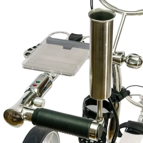 EPG Golf eR-Pace G Luxury Remote Control Electric Golf Trolley Chrome