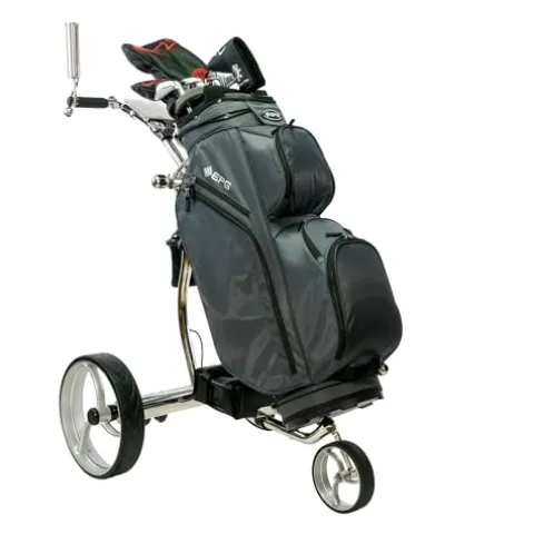 EPG Golf eR-Pace G Luxury Remote Control Electric Golf Trolley Chrome