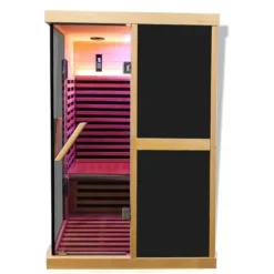EPOFIT 2 Person Far Infrared Sauna Black