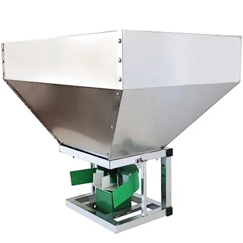 EQCOTWEA ATV/UTV Broadcaster Spreader 42.3gal Stainless Steel Green