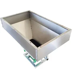 EQCOTWEA ATV/UTV Broadcaster Spreader 42.3gal Stainless Steel Green