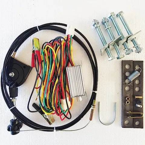 EQCOTWEA ATV/UTV Broadcaster Spreader 42.3gal Stainless Steel Green