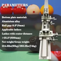 EQCOTWEA Multi-Function Billiard Cue Repair Machine White
