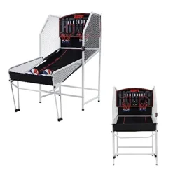 ESPN Indoor Basketball Arcade Game Premium Black/Red/White