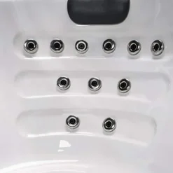 Essential Hot Tubs 50-Jet Polara Hot Tub Redwood