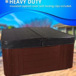 Essential Hot Tubs 50-Jet Polara Hot Tub Redwood