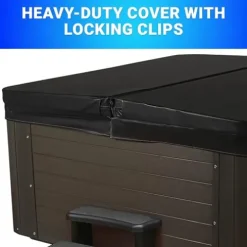 Essential Hot Tubs Select Series 40-Jet 6-Person Lounger Gray