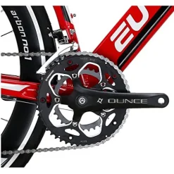 EUROBIKE Road Bike XC7000 Aluminum Frame Adult Bike Red