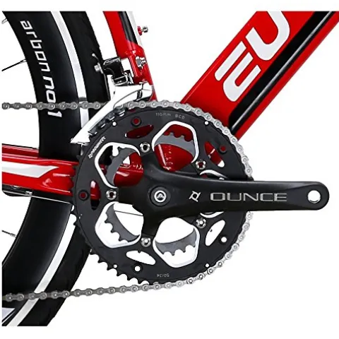 EUROBIKE Road Bike XC7000 Aluminum Frame Adult Bike Red