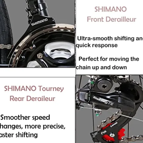 EUROBIKE XC550 Road Bike 21 Speed Women’s Bicycle Disc Brake 700C Commuter Bike 54cm-32 Spoke