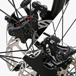 EUROBKE Mens Mountain Bike 29 inch X9 Silvery 3-Spoke