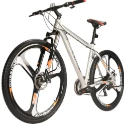 EUROBKE Mens Mountain Bike 29 inch X9 Silvery 3-Spoke