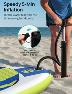 Evajoy Inflatable Paddle Board Green