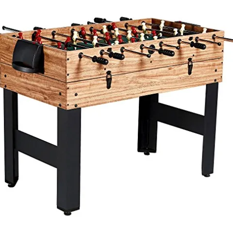 Evelove 3-In-1 Multi Combo Game Table Foosball Soccer Billiards Pool