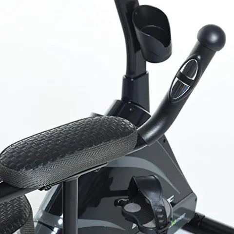 Exerpeutic 5000 Indoor Recumbent Exercise Bike Black/Grey