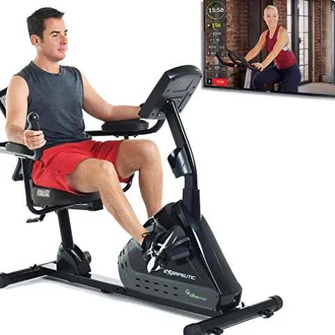 Exerpeutic 5000 Indoor Recumbent Exercise Bike Black/Grey