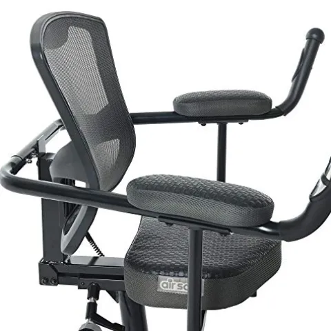 Exerpeutic 5000 Indoor Recumbent Exercise Bike Black/Grey