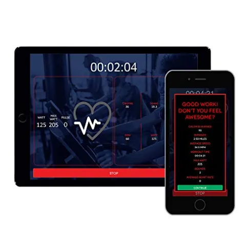 Exerpeutic 5000 Indoor Recumbent Exercise Bike Black/Grey