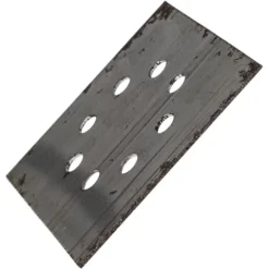 Exmark 1-503057 Slice Shaft Plate TR-5000 Walk-Behind Turf Rake Gray