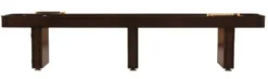 Fairview Game Rooms 12′ Shuffleboard Table Chestnut Finish