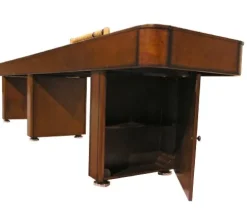 Fairview Game Rooms 12′ Shuffleboard Table Chestnut Finish