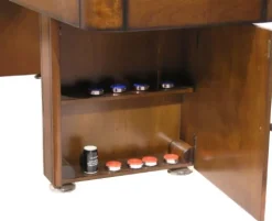 Fairview Game Rooms 12′ Shuffleboard Table Chestnut Finish