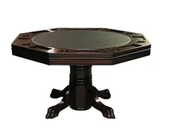 Fairview Game Rooms Combination 3 in 1 Poker/Game Table Mahogany