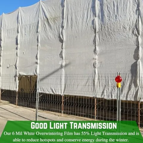 Farm Plastic Supply 6 Mil White Plastic Sheeting 32′ x 150′