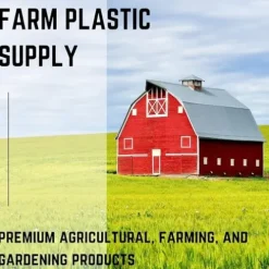 Farm Plastic Supply 4 Year Clear 6 Mil Greenhouse Plastic Sheeting 50′ x 100′ Clear